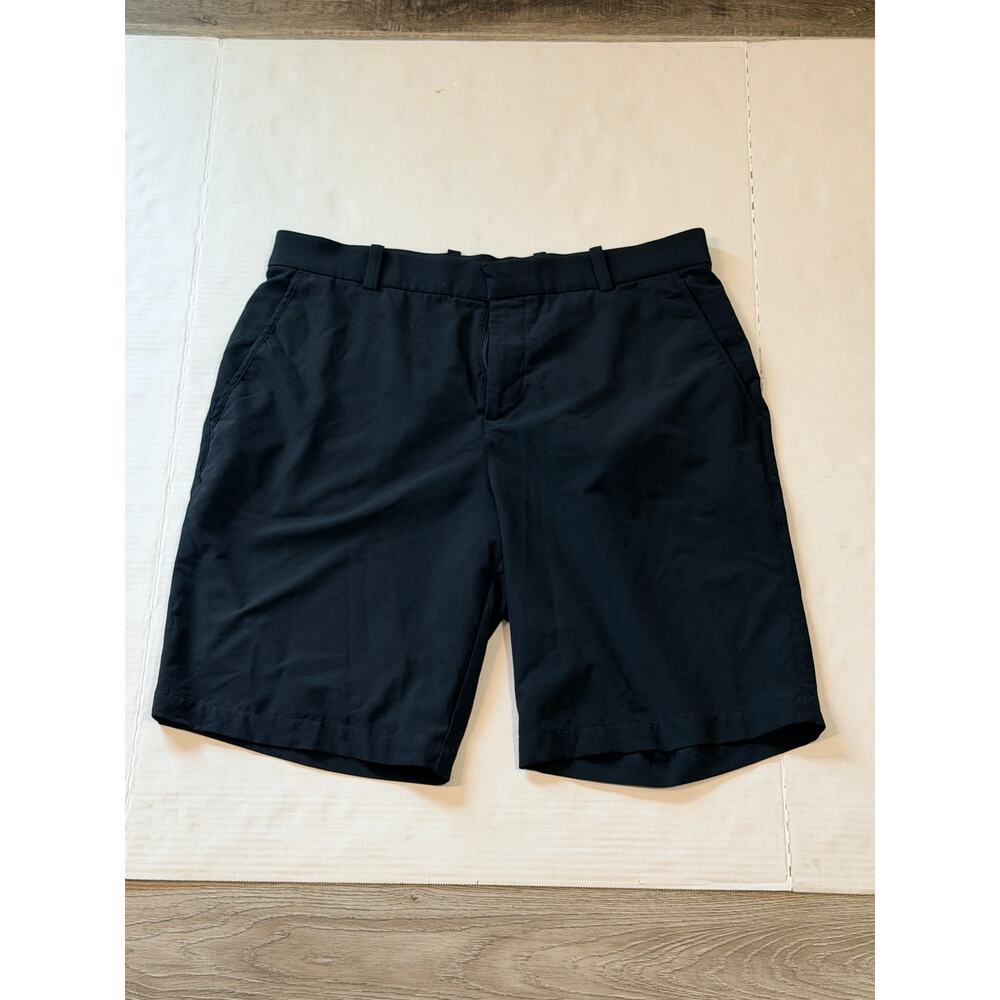 Nike Golf Dri Fit Shorts Mens 34 Black Performance Stretch Athletic Casual